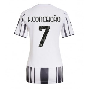 Juventus Francisco Conceicao #7 Hemmatröja Kvinnor 2025-26 Kortärmad Juventus Francisco Conceicao #7 Hemmatröja Kvinnor 2025-26 Kortärmad